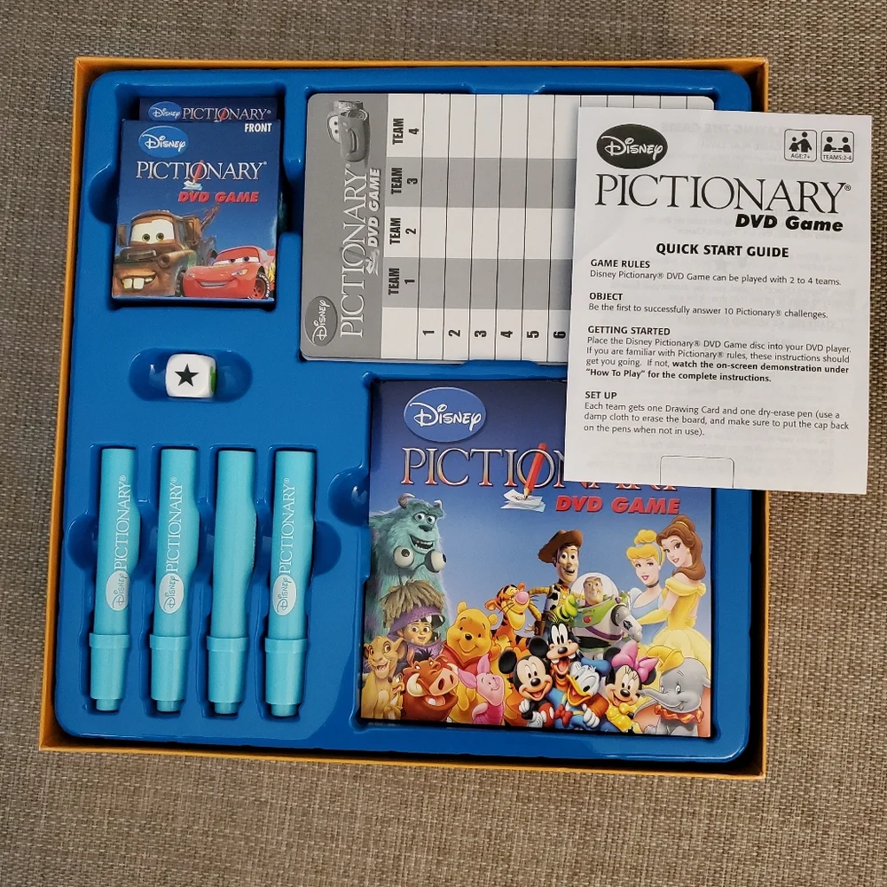 Disney Pixar Pictionary DVD Game